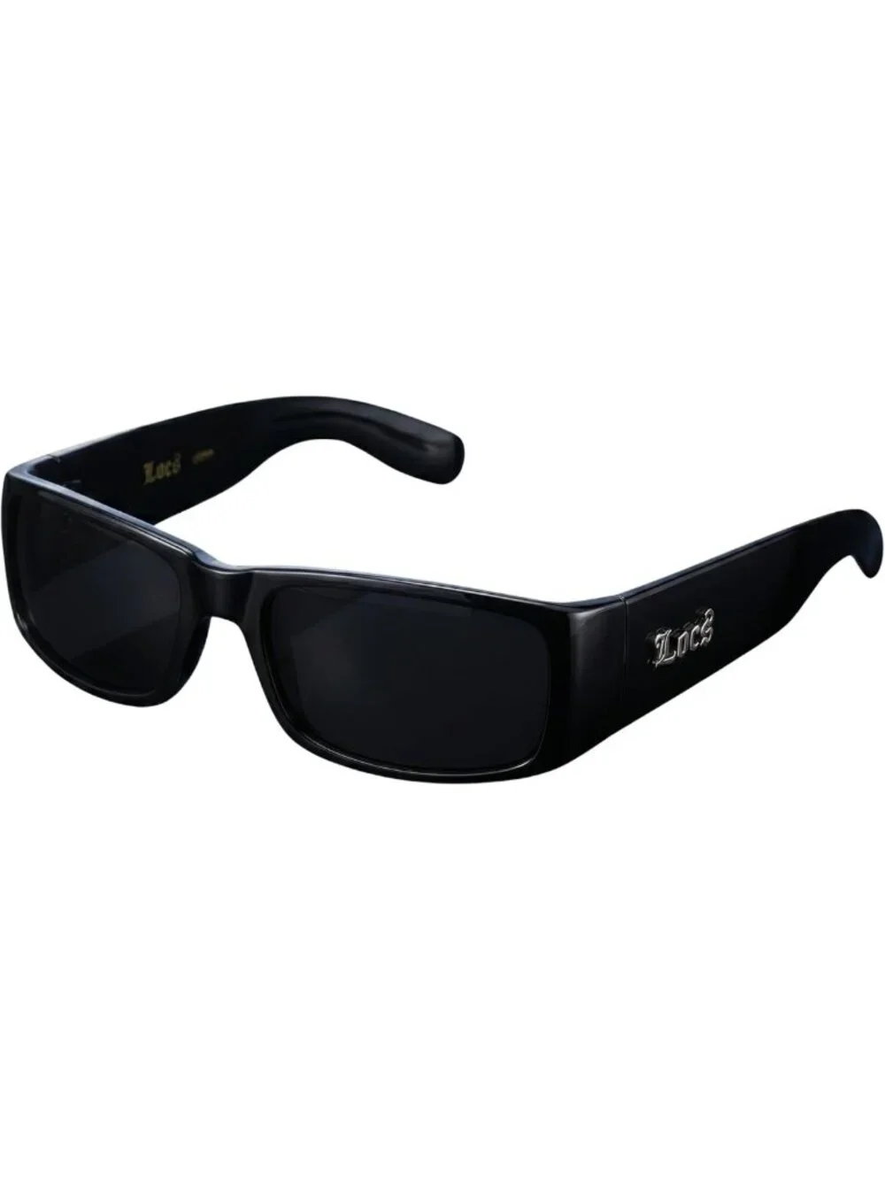 Stylish Men's Gangster Sunglasses with Bandana Print - Trendy Locs Eyewear
